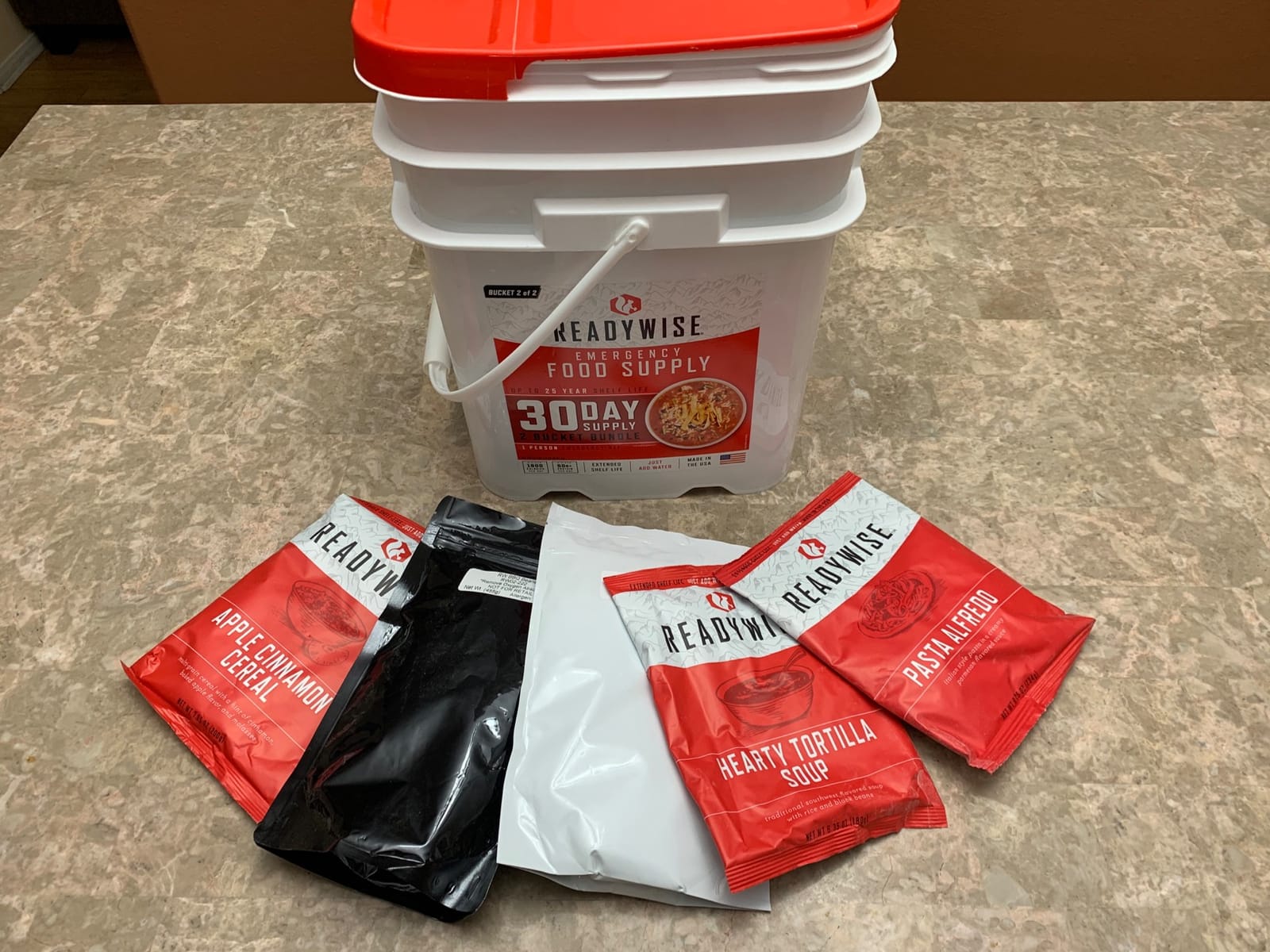 ReadyWise Emergency Food Supply - 72 Hour Survival Kit, 30 Servings of Protein Meals, Freeze Dried Food for Backpacking, Camping Essentials & Disaster Prepping Supplies, up to 25 Year Shelf Life customer photo 2