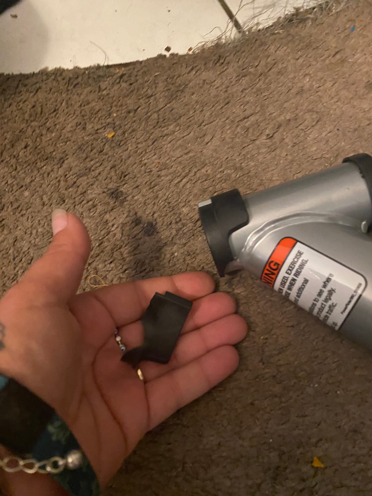 Razor Power Rider 360 9 MPH Drifting Trike Ride-On Electric Powered Tricycle, Black, Yellow customer photo 2