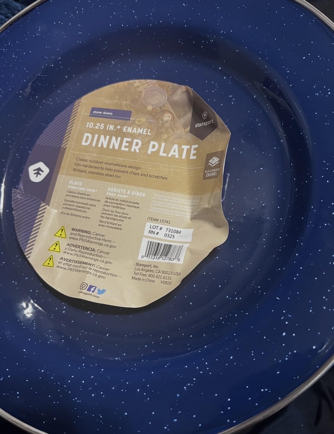 Stansport Camping Plate customer photo 1