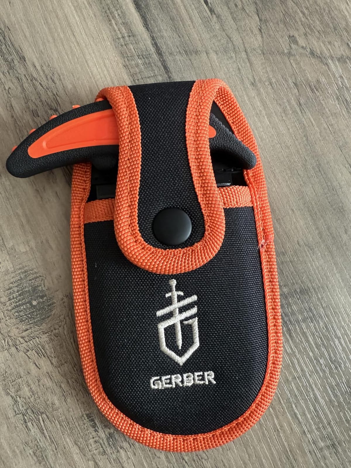 Gerber Gear Vital Skin and Gut Knife [31-002743] Orange | Gut hook knife for deer hunting, field dressing, replaceable blade, lightweight handle, orange grip, 31-002743 customer photo 1