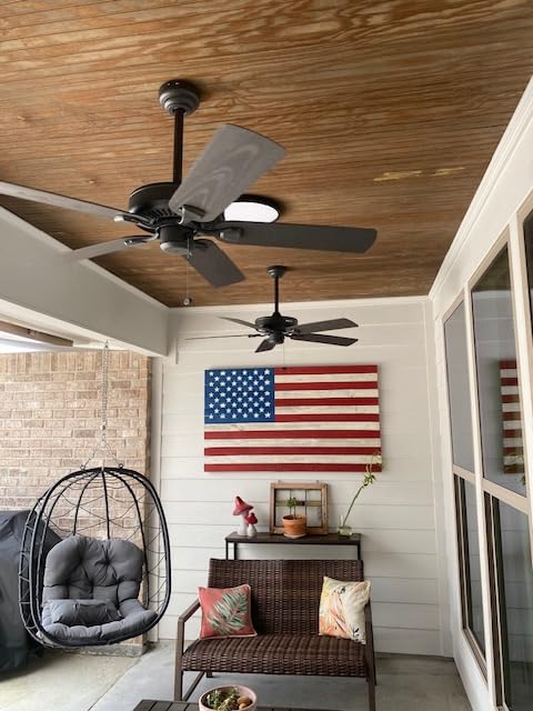 Honeywell Belmar 52-Inch Outdoor Ceiling Fan, Pull Chain, Tri-Mount, Bronze customer photo 1