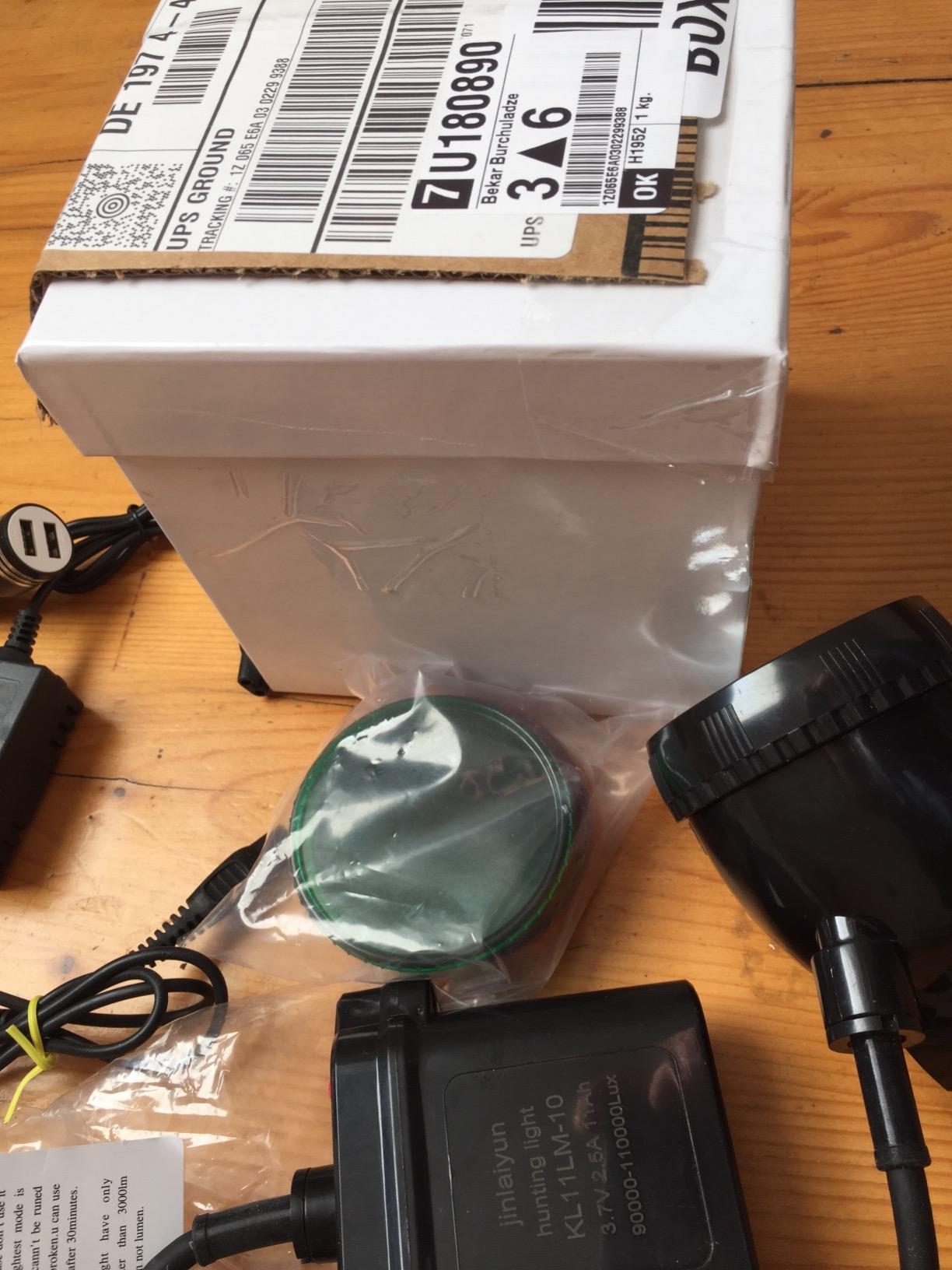 GearOZ 10W LED Coon Hunting Lights Rechargeable Hunter Headlamp 25000 Lux, 500 Lumen, IPX5 Waterproof, Coyote/Hog/Predators Head Lamp, Explosion Proof, Mining/Hiking, 4 Optical Filters customer photo 1