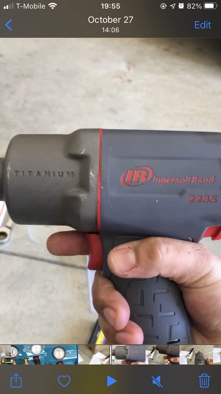 Ingersoll Rand 2235TiMAX 1/2-Inch-Drive Air Impact Wrench with Up to 1,350 Foot-Pounds Torque Output customer photo 2