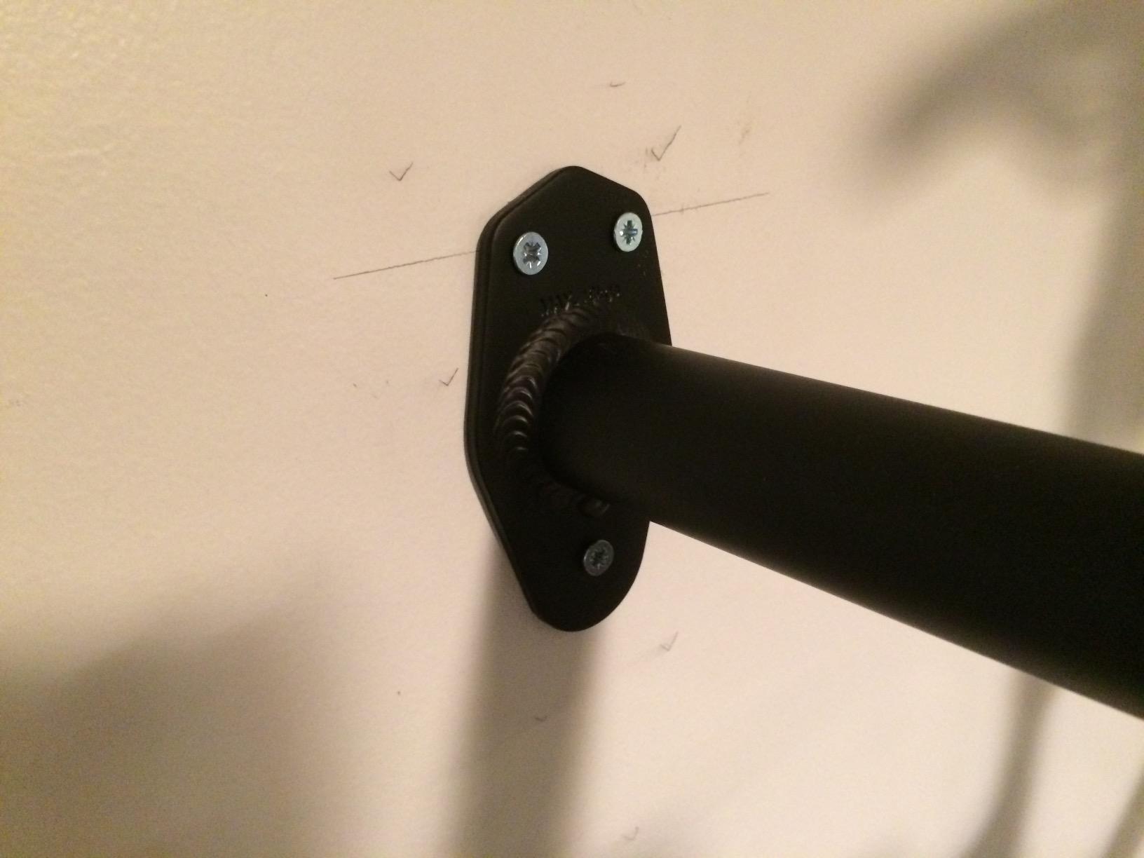 Ibera Bike Wall Mount - Adjustable Frame Holder & Soft Rubber Cradles - Garage Bike Rack for Road, MTB, Kids, Hybrid Bikes - Easy Installation & Space-Saving Design customer photo 2