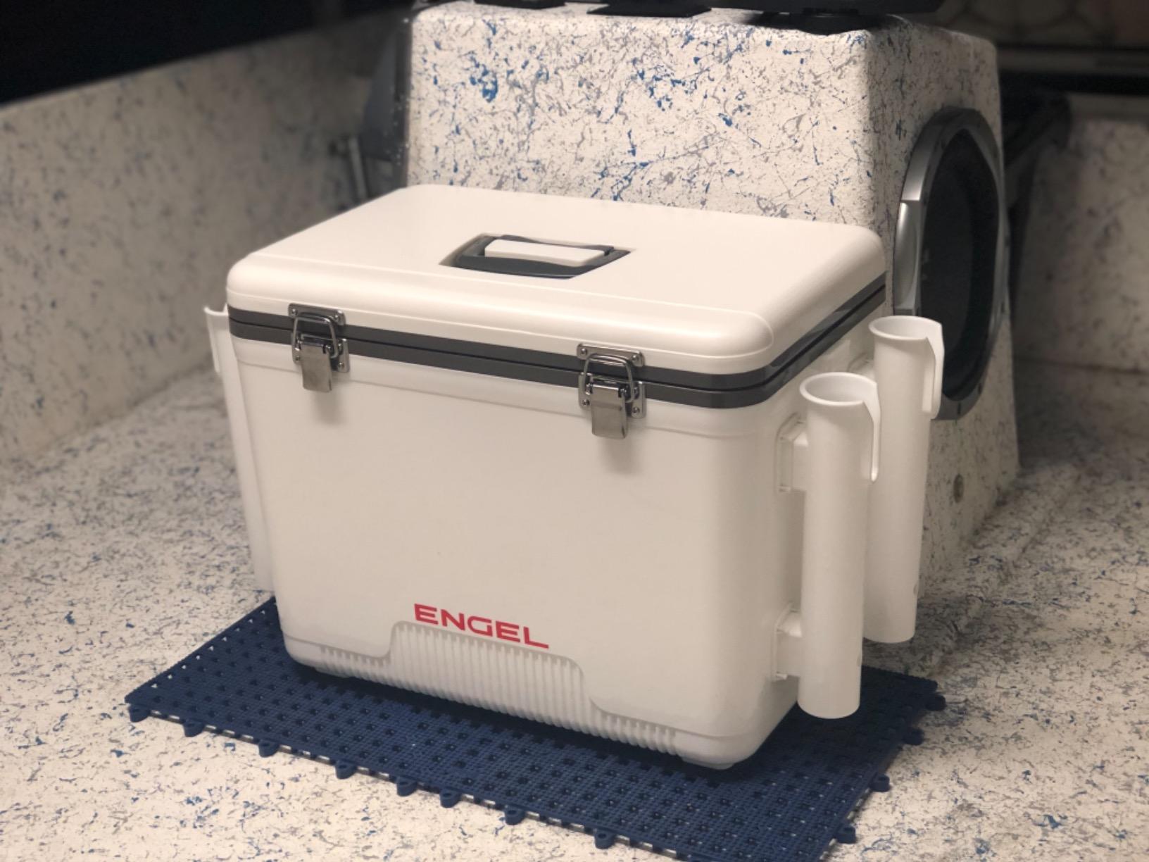 Engel UC30 Leak-Proof, Air Tight, Fishing Drybox Cooler with Built-in Fishing Rod Holders customer photo 1