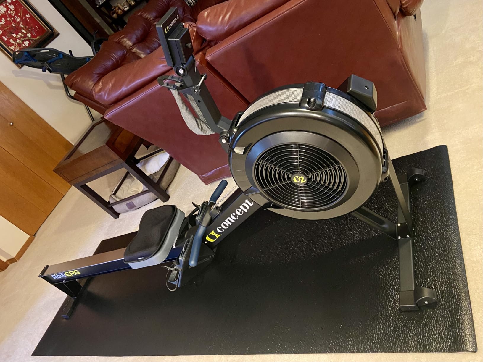 Concept2 RowErg Indoor Rowing Machine - PM5 Monitor, Device Holder, Adjustable Air Resistance, Easy Storage customer photo 1
