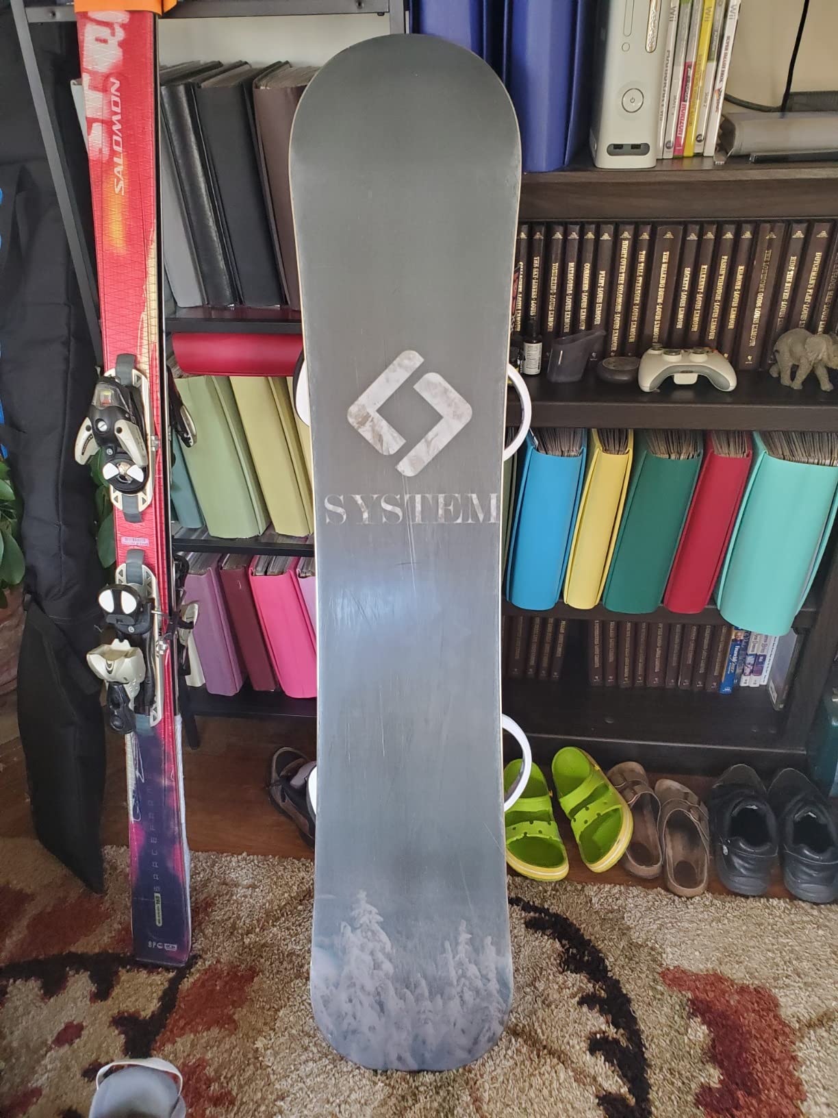 System MTN Snowboard with Summit Bindings Men's Snowboard Package customer photo 2