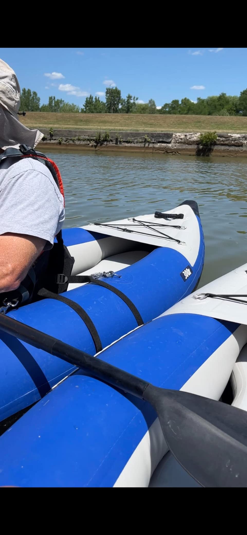 Sea Eagle 300X Explorer Touring, Camping, Fishing Whitewater Inflatable Kayak, Solo, Self-Bailing, Drop Stitch Floor customer photo 1