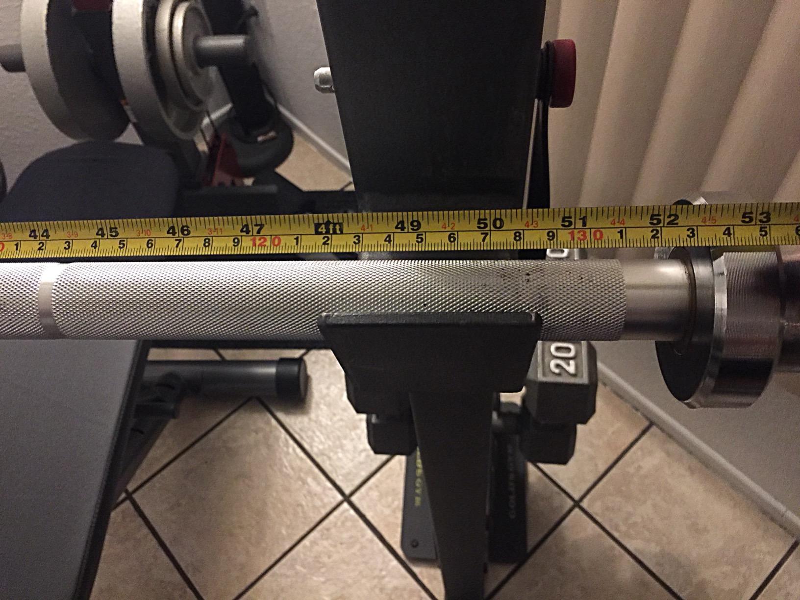 Rage Fitness Olympic Training Barbell 6FT, 15lb Weight, 300LBS Capacity customer photo 1