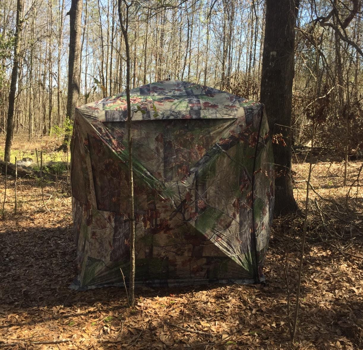 Barronett Big Cat Ground Hunting Blind, 3 Person Pop Up Portable, Backwoods Camo BC350BW customer photo 1