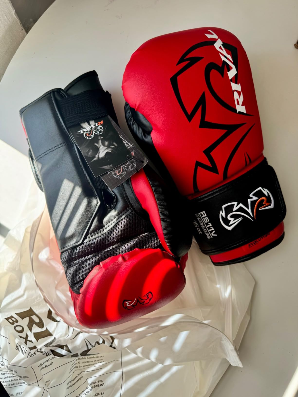 RIVAL Boxing RS11V Evolution Sparring Gloves, Extra-Thick 2