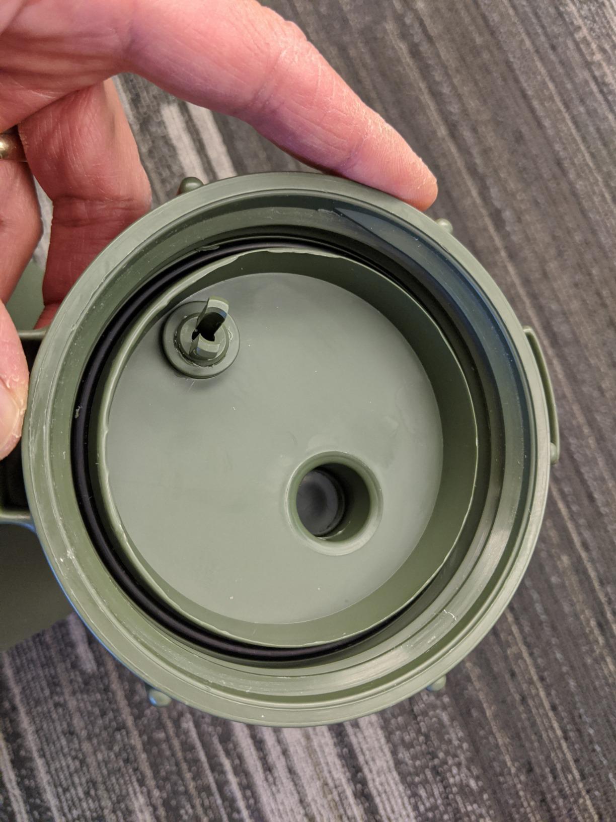 Scepter 5 Gallon Military BPA Free Water Container, Food Grade Water Jug for Camping and Emergency Storage - (20 Litre), Green customer photo 2