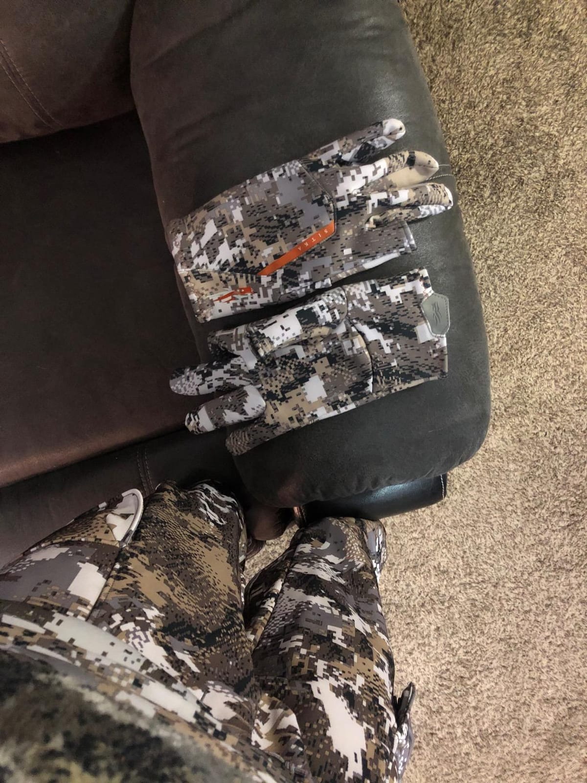 Sitka Men's Fanatic Whitetail Camo Hunting Gloves customer photo 2