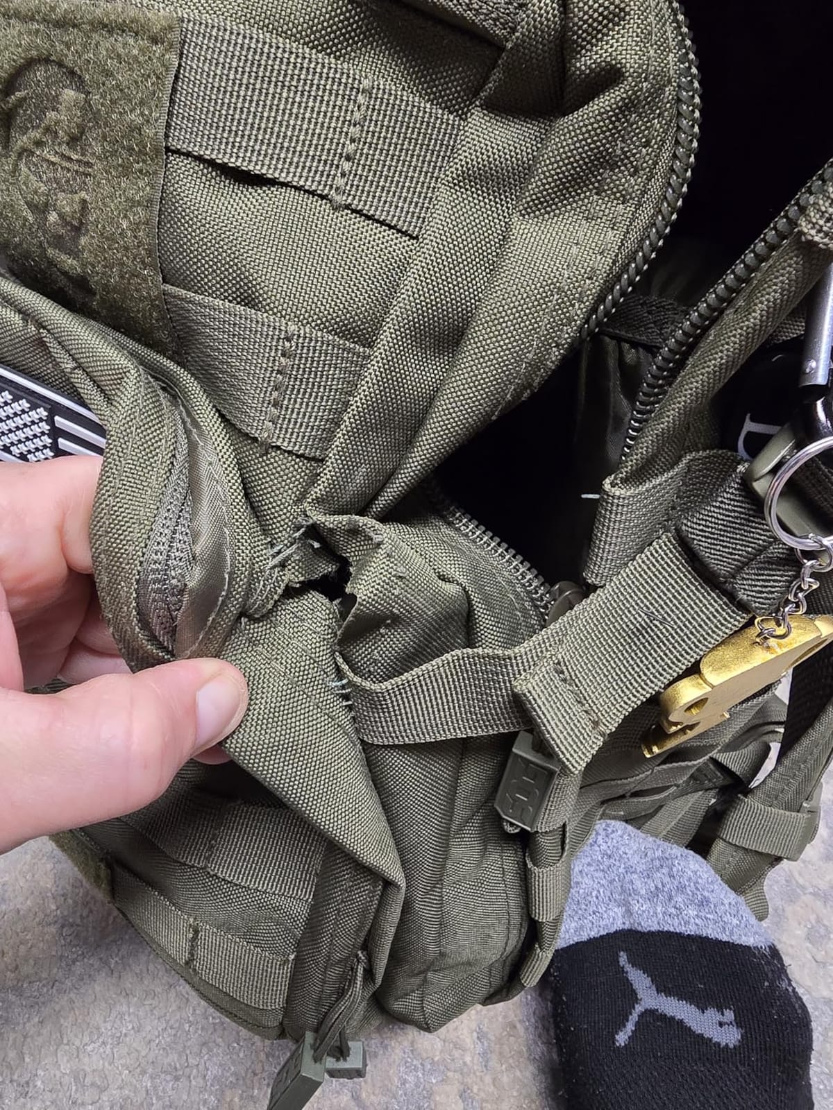 SOG Specialty Knives & Tools Ninja Tactical Daypack Backpack, Olive Drab Green, One Size customer photo 2