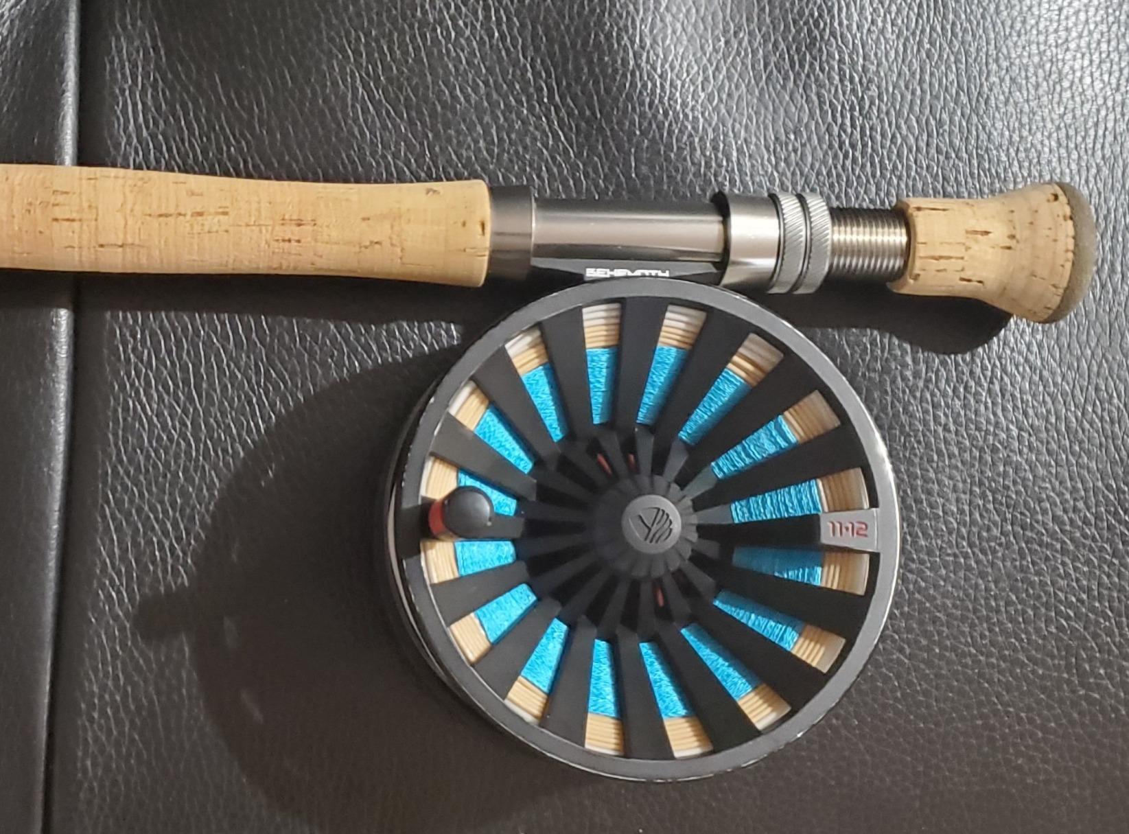 Redington Behemoth Fly Reel - Heavy-Duty Carbon Drag, Large Arbor, Die-Cast Frame & Deep V-Spool - Freshwater & Saltwater Fly Fishing Reel for Trout, Bass, Salmon & Big Game customer photo 1