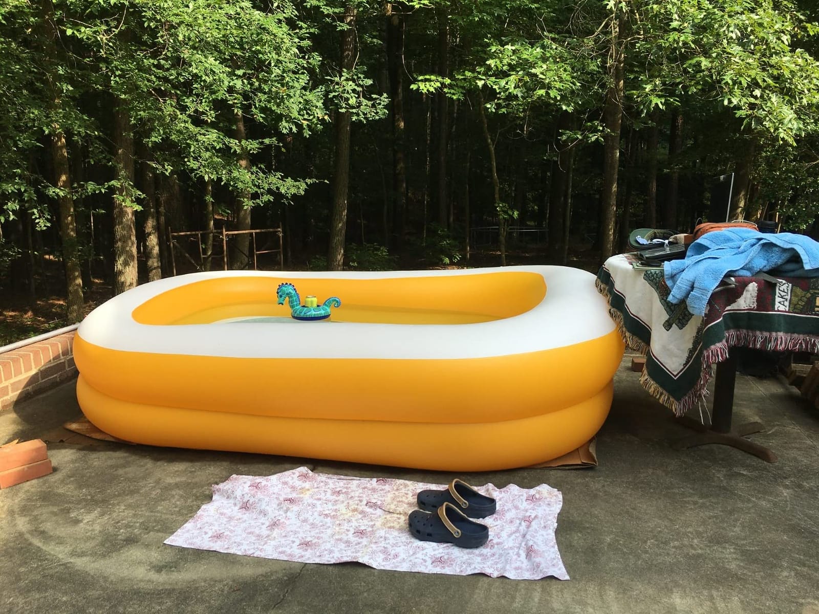 INTEX 57181EP Swim Center Inflatable Family Pool: 159 Gallon Capacity - 90