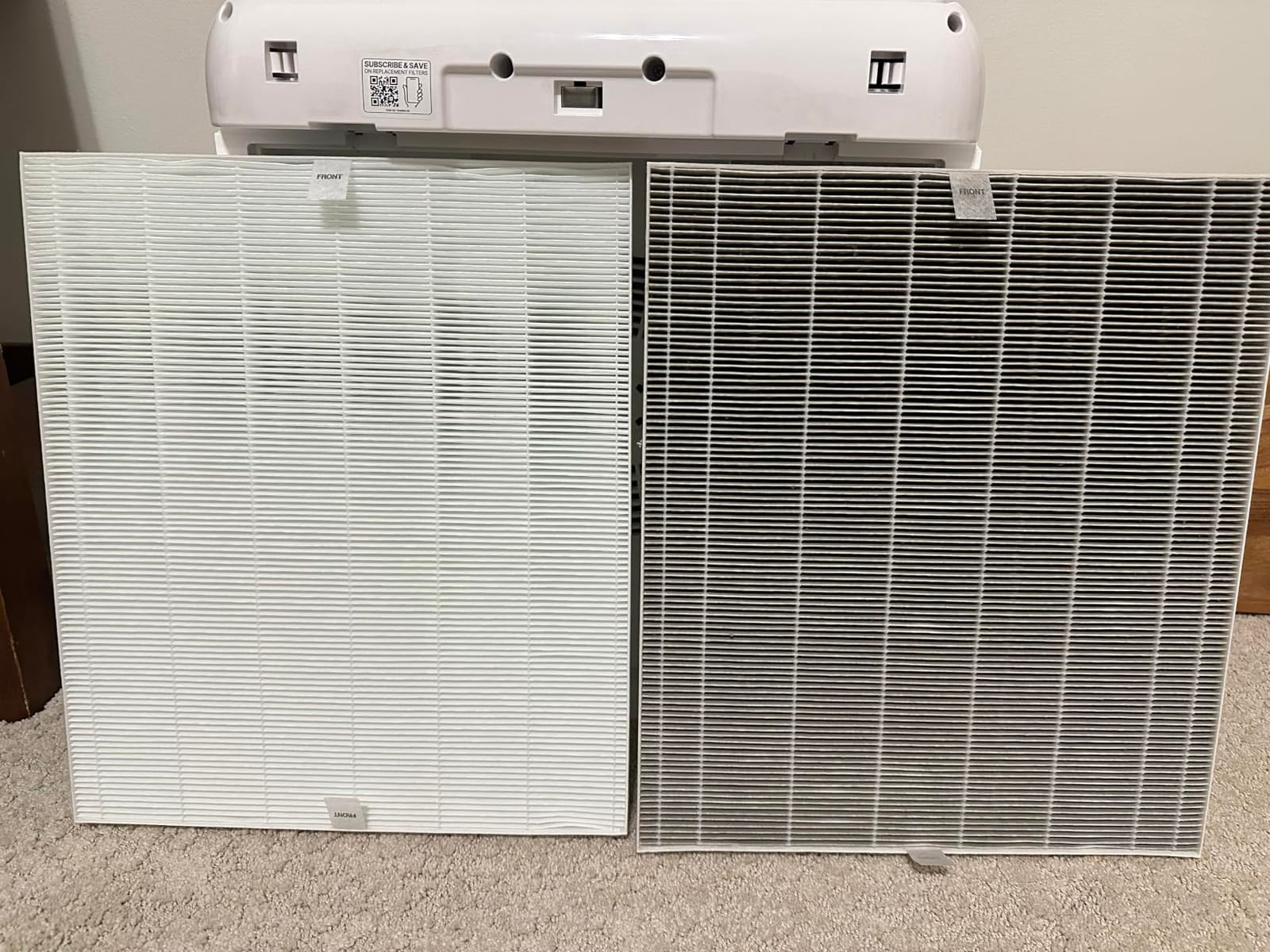 COWAY Air Purifier for Home Up to 1,748ft², HEPA Filter for Smoke, Allergies, Pet Dander, Odor, Air Quality Monitor, Auto&Eco Mode, Timer, Filter Indicator, 3yr Warranty, Mighty AP-1512HH(W) customer photo 1