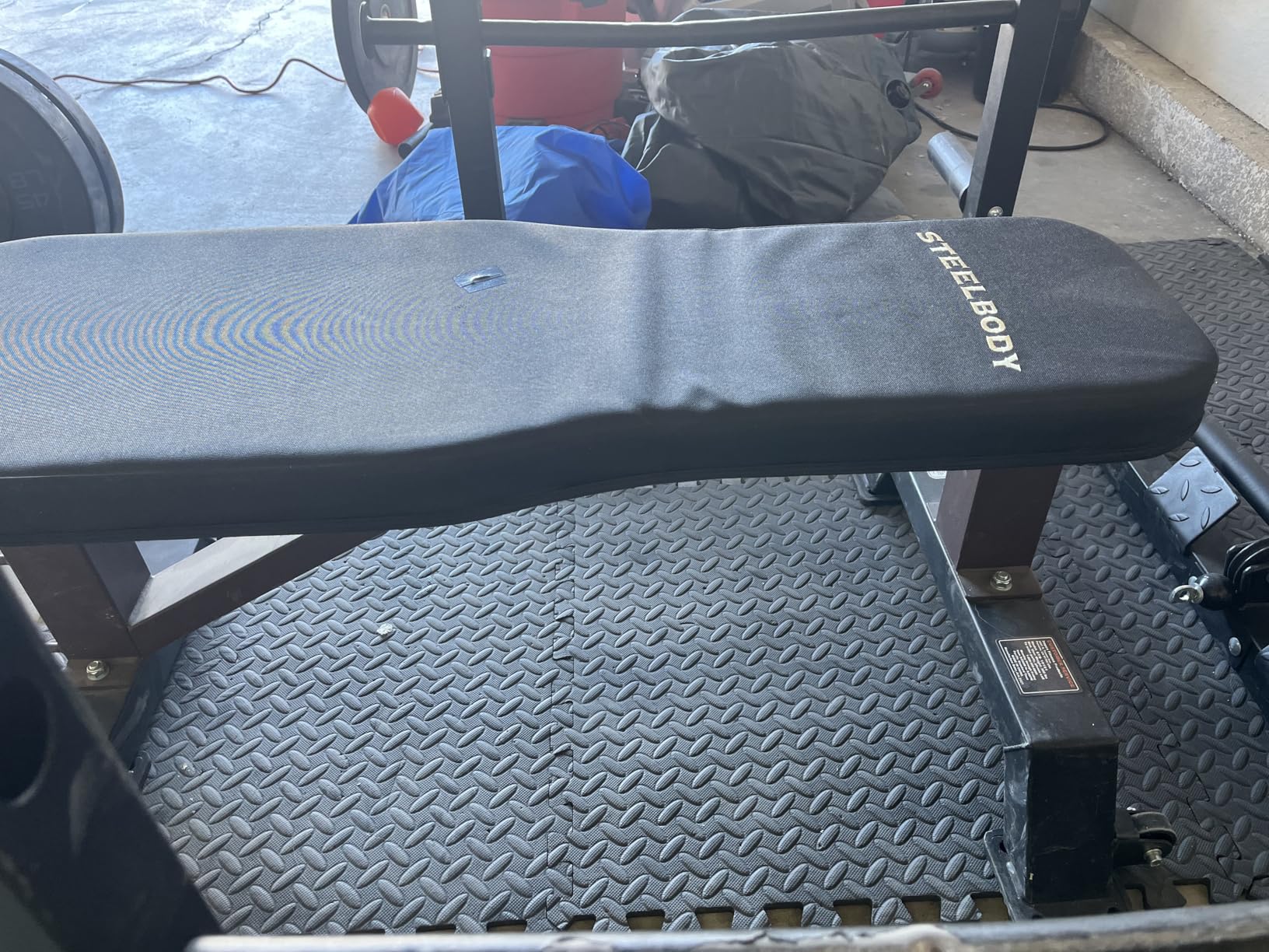 Steelbody Deluxe Utility Weight Bench for Home Gym Weightlifting and Strength Training customer photo 2