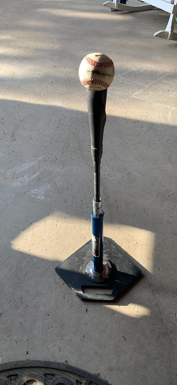 Jugs T - Pro Style Batting Tee, Will Not Tip Over, 24