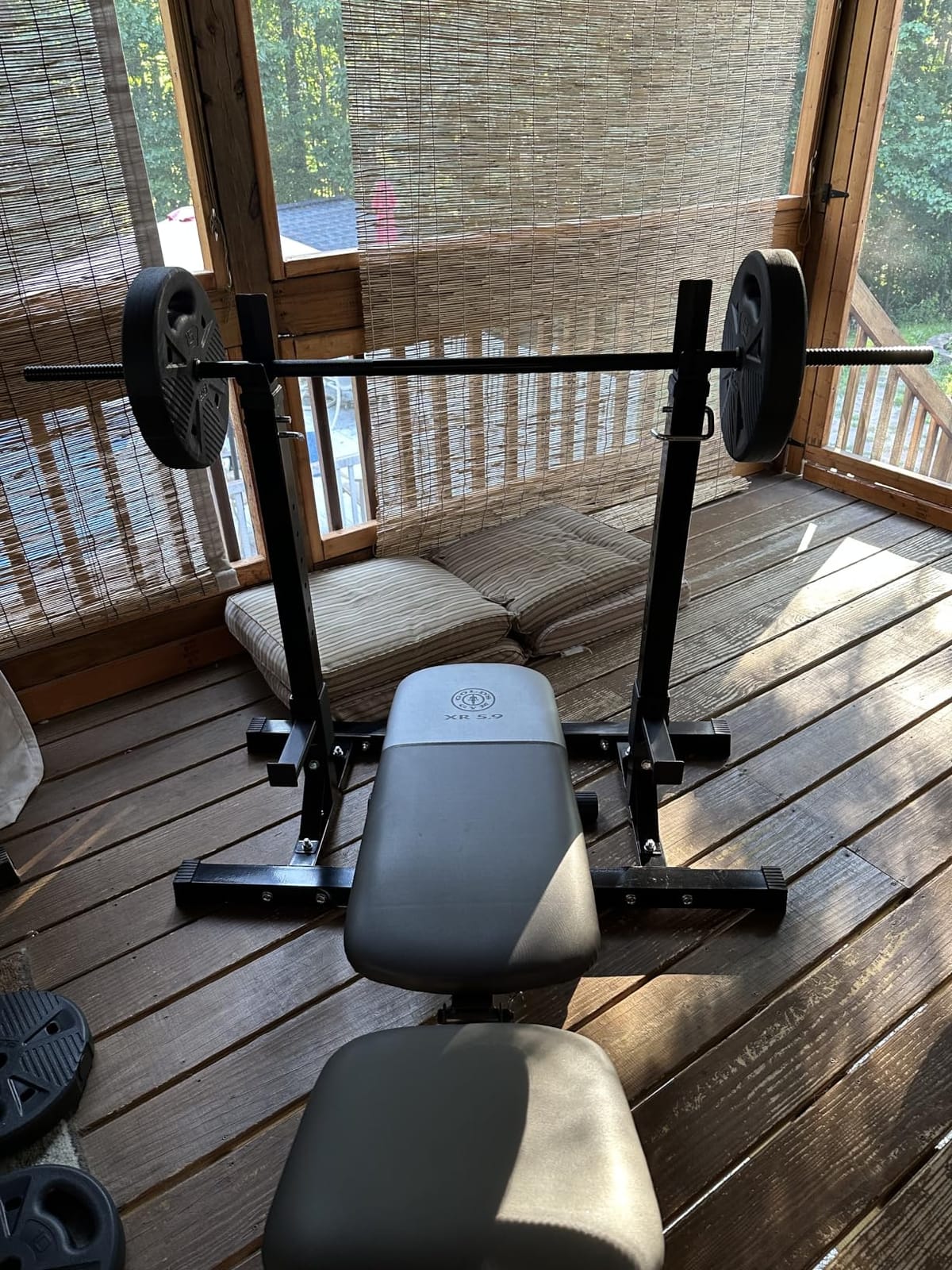 F2C Max Load 550Lbs Pair of Adjustable Squat Rack 41