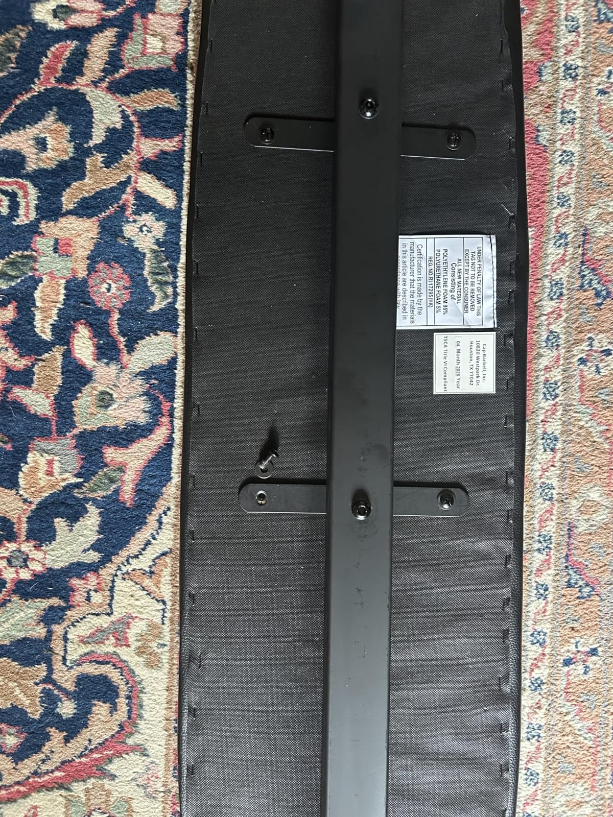 CAP Barbell Flat Weight Bench Color Series customer photo 2