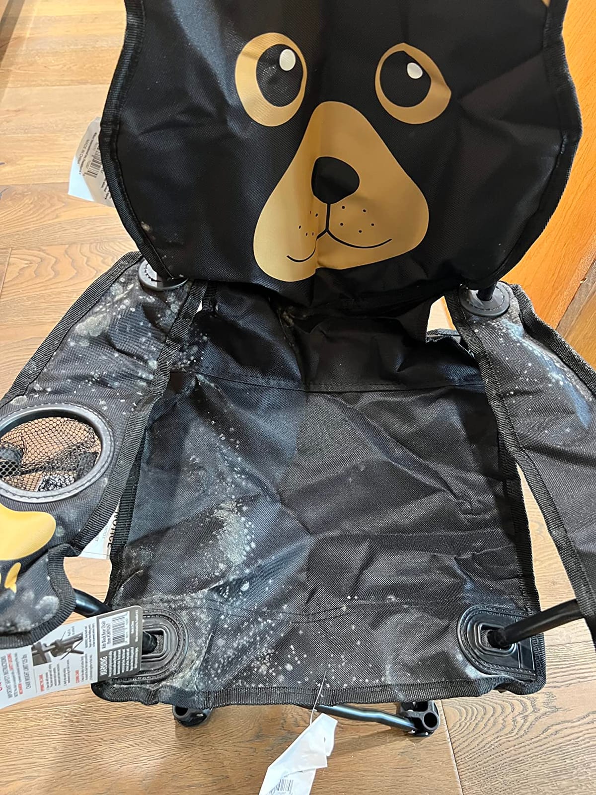Wilcor Kids Folding Camp Chair with Cup Holder and Carry Bag - Black Bear customer photo 1