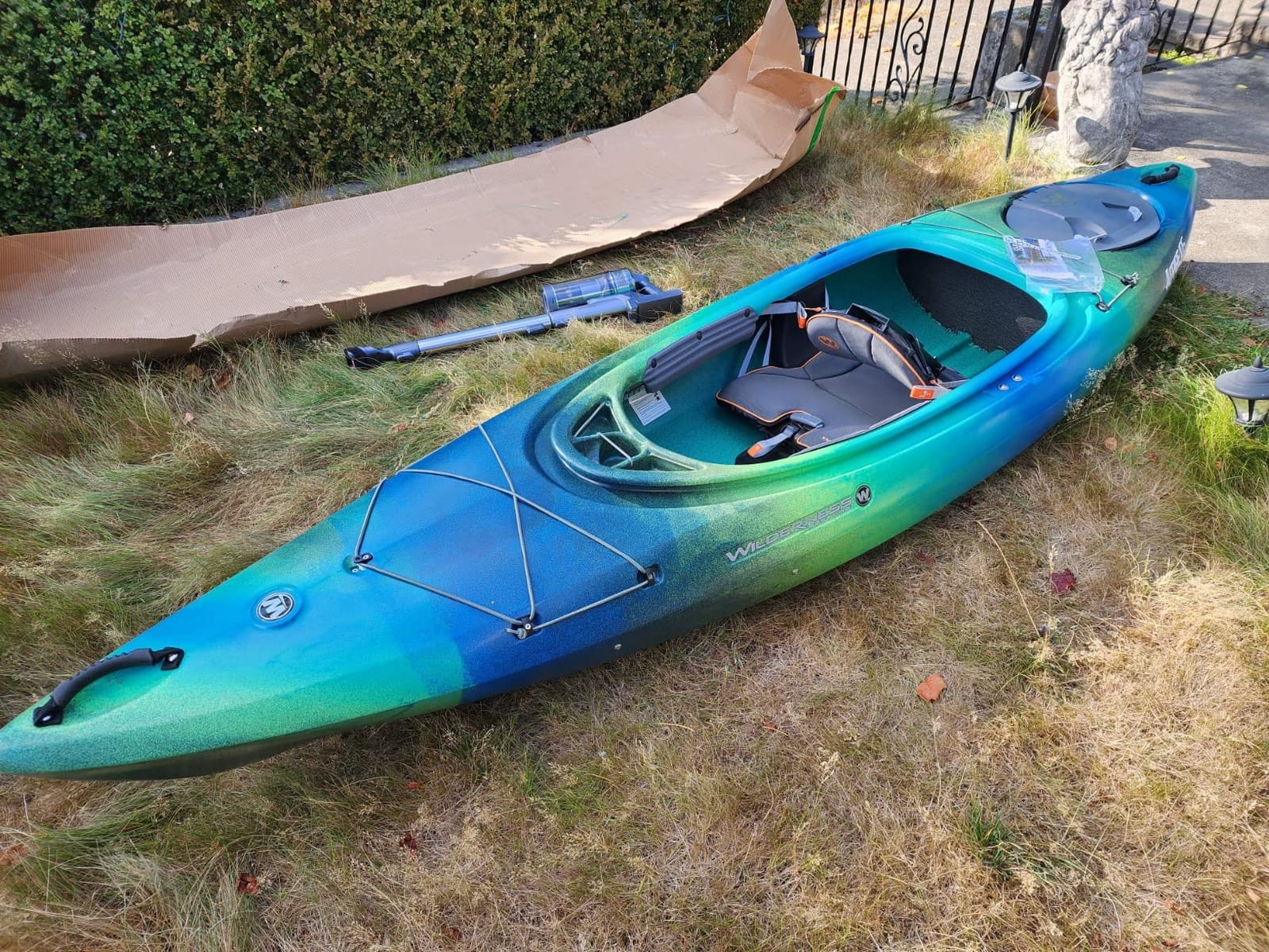 Wilderness Systems Aspire 105 | Sit Inside Recreational Kayak | Adjustable Skeg - Phase 3 Air Pro Seating customer photo 2