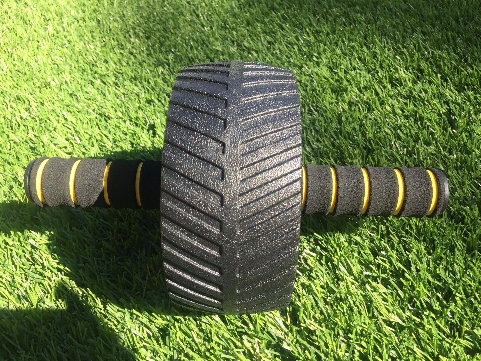 Sports Research Ab Wheel Roller for Core Strength Training | Sturdy 3