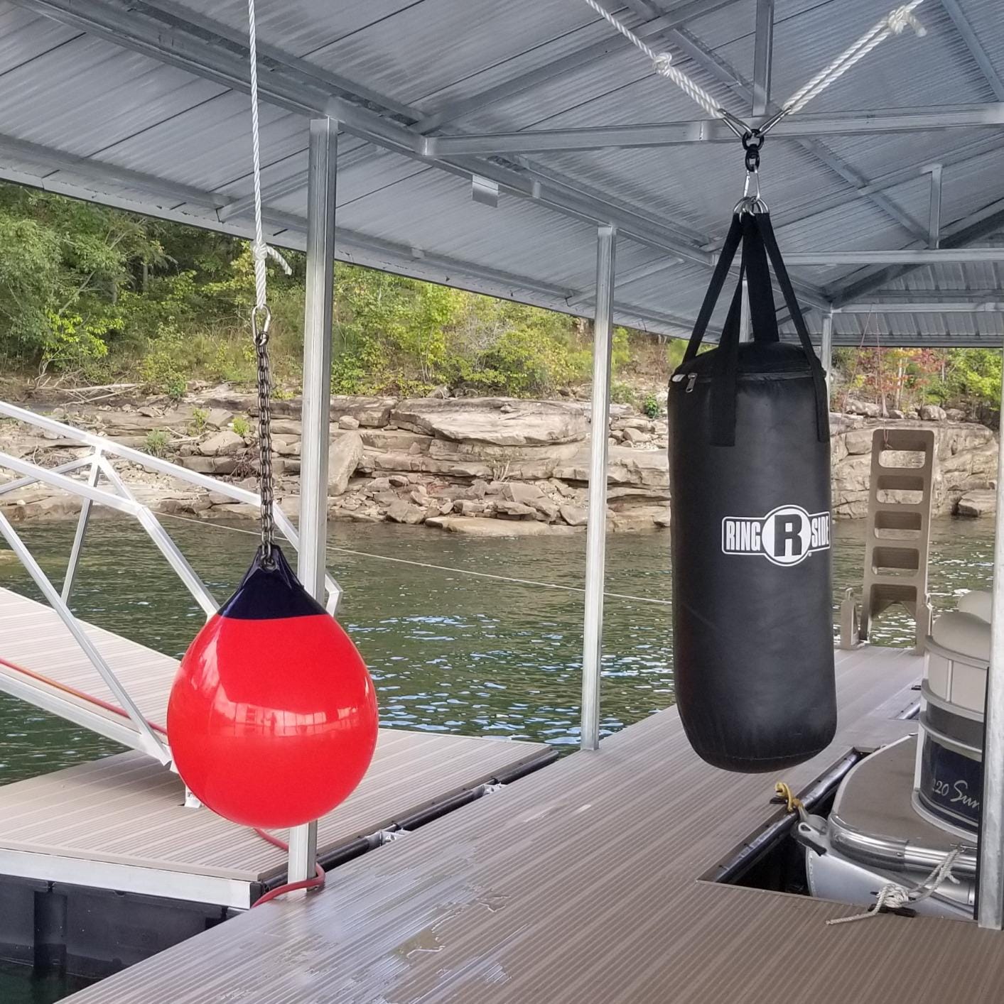 Ringside Youth 40 lb Heavy Bag Kit - Filled Kids Punching Bag Set with Boxing Gloves, Handwraps & Mounting Hardware for MMA, Kickboxing & Martial Arts Training customer photo 1