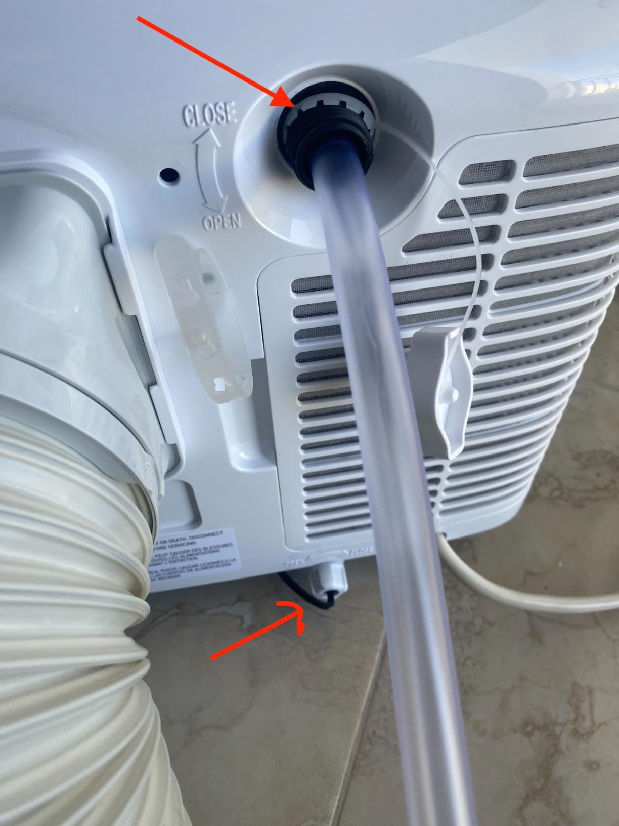 BLACK+DECKER Portable Air Conditioner, 10,000 BTU, BPACT10WT, White customer photo 2