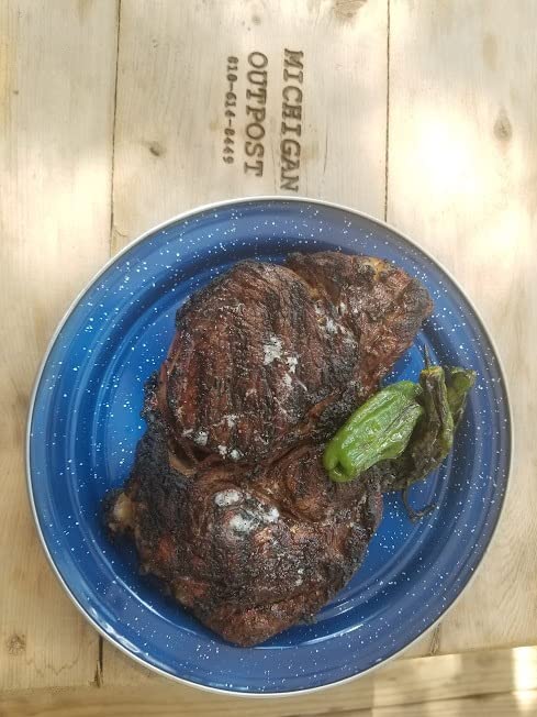 GSI Outdoors Pioneer Plate, 10.4 in, Enameled Steel Camp Dinner Plate customer photo 2