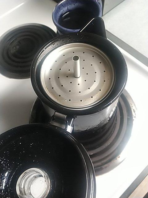 GSI Outdoors Percolator Coffee Pot | Enamelware Campfire Coffee Boiler Kettle for Outdoor Camping Cookware, Cabin, RV, Kitchen, Hunting & Backpacking customer photo 1