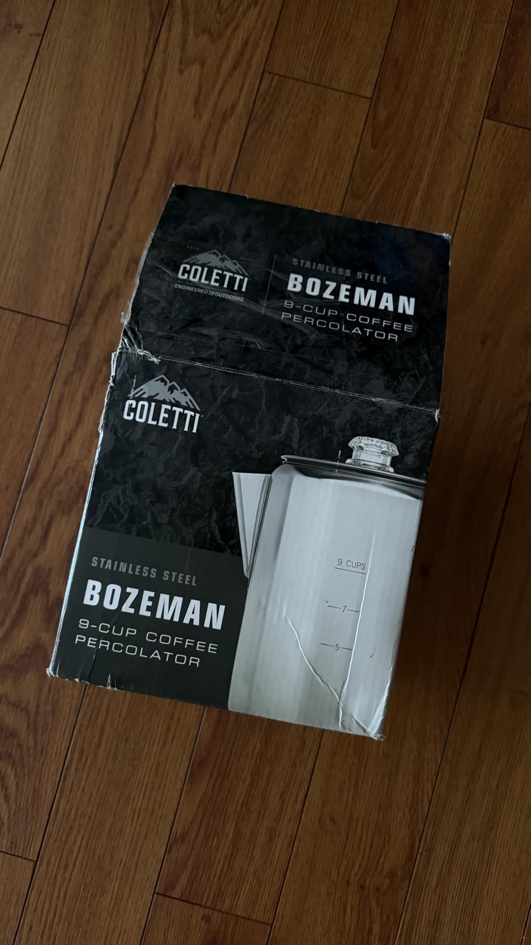 COLETTI Bozeman Percolator Coffee Pot - NO Aluminum or Plastic [9 cup] customer photo 1