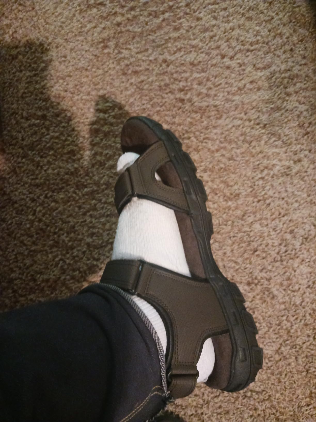 Skechers Men's USA Garver - Louden Open Toe Sandal W/Strap Closure customer photo 1