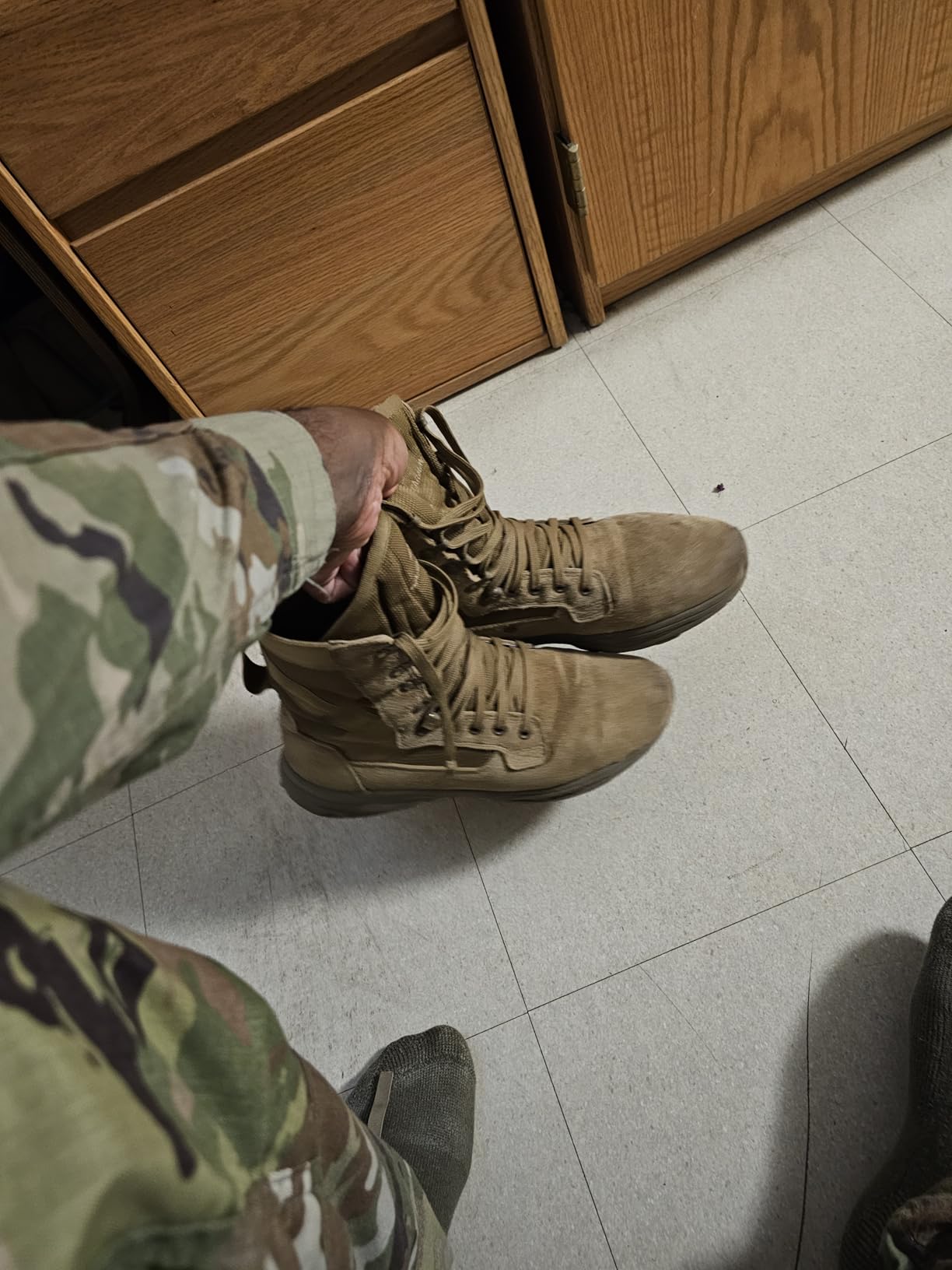 GARMONT TACTICAL T8 NFS 670 Suede Combat Boots | For Men and Women, AR670-1 Compliant, Designed for Military, Army and Air Force use, Lightweight customer photo 1