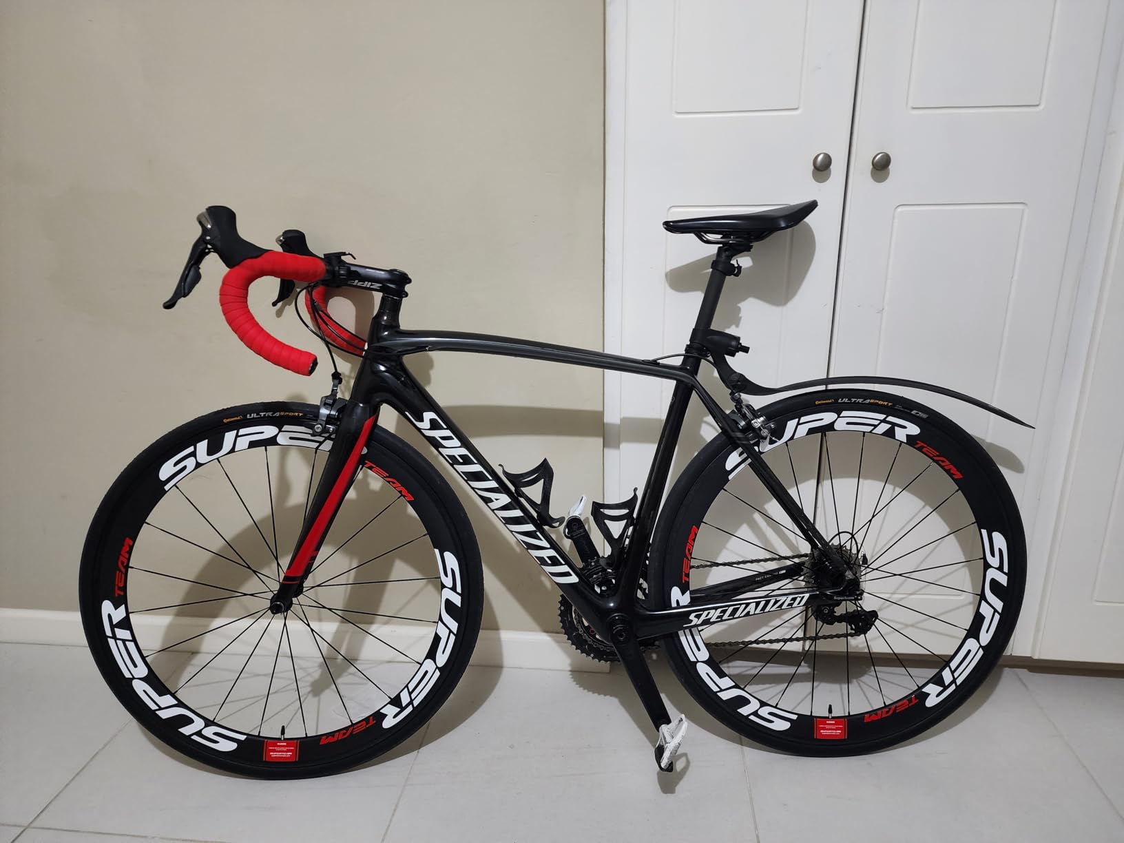 SUPERTEAM 50/23mm Carbon Clincher Wheelset 700c customer photo 1