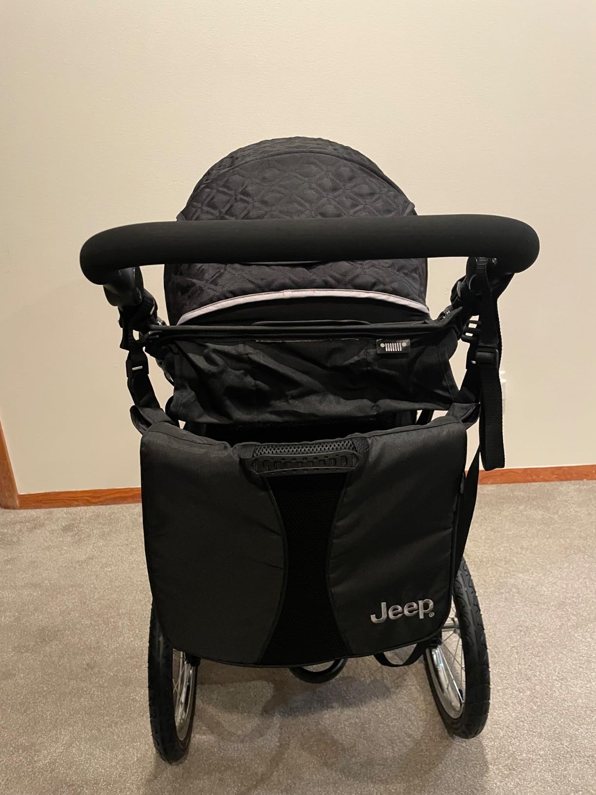 Jeep Cross-Country Sport Plus Jogging Stroller by Delta Children, Charcoal Galaxy customer photo 2