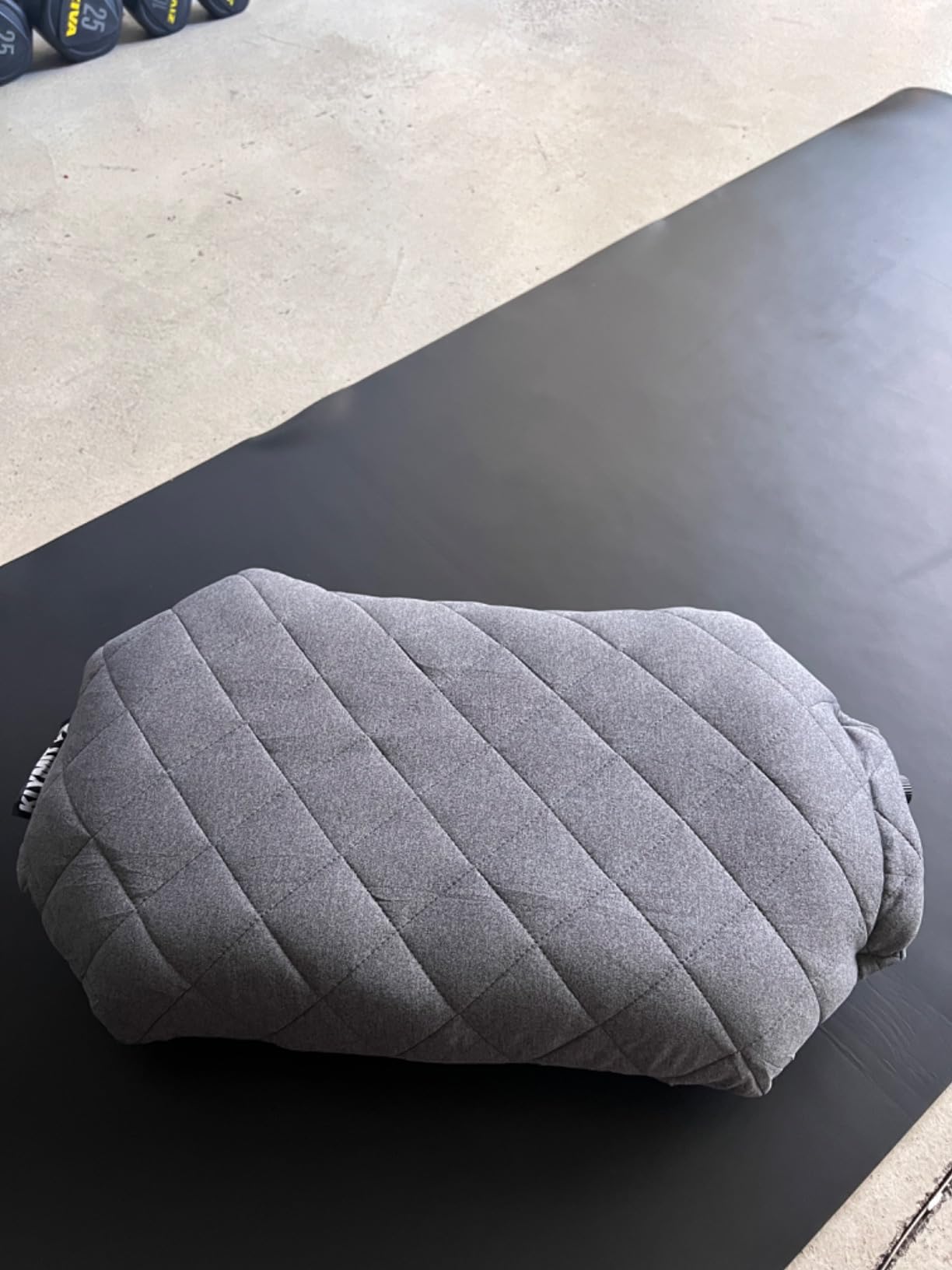 Klymit Luxe Travel Pillow, Lightweight Inflatable Hybrid Airplane, Backpacking, Hammock, and Camping Pillow, Grey customer photo 1