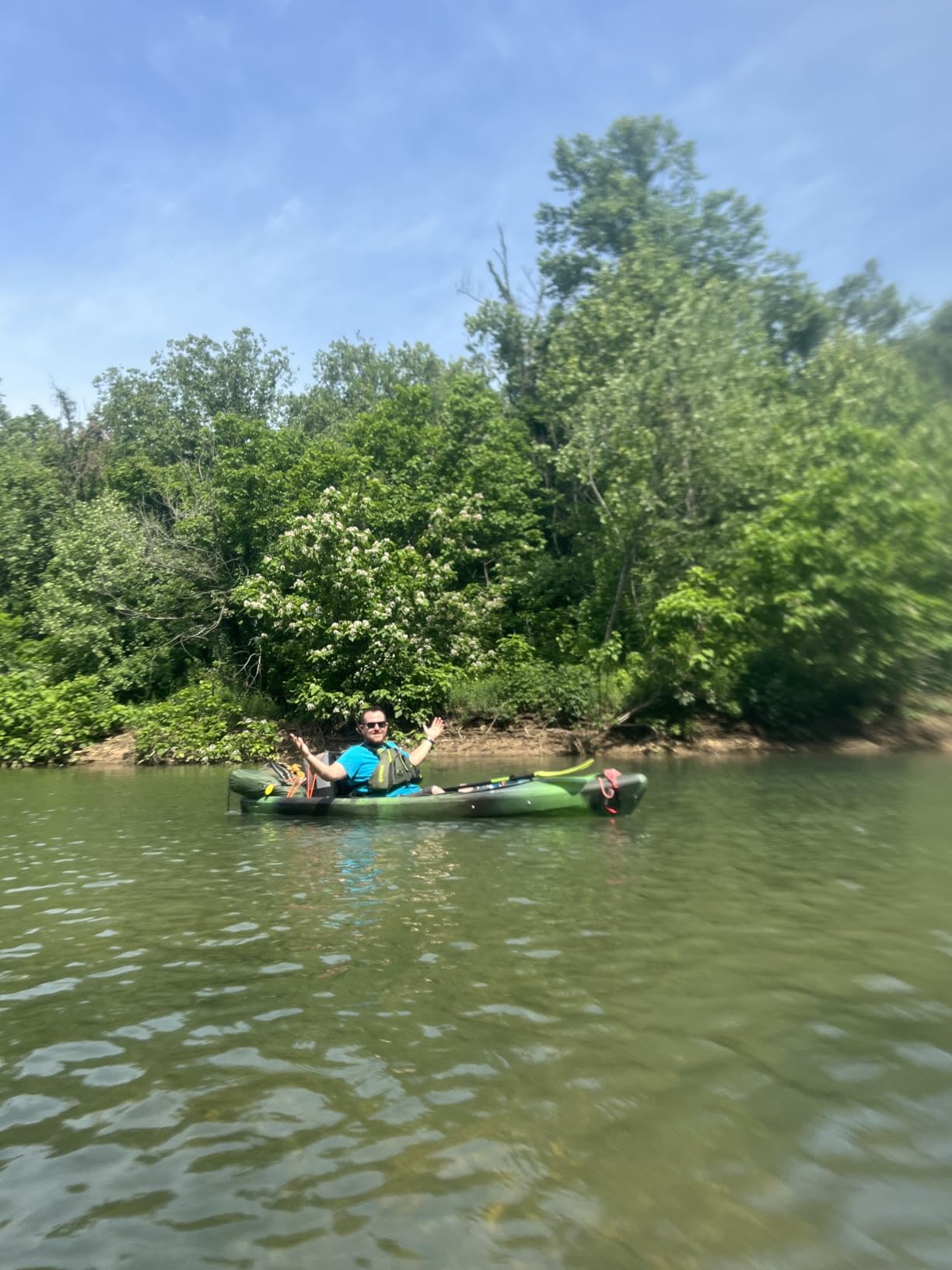 Perception Sound 10.5 | Sit Inside Kayak for Fishing and Fun | Two Rod Holders | Large Rear Storage customer photo 2