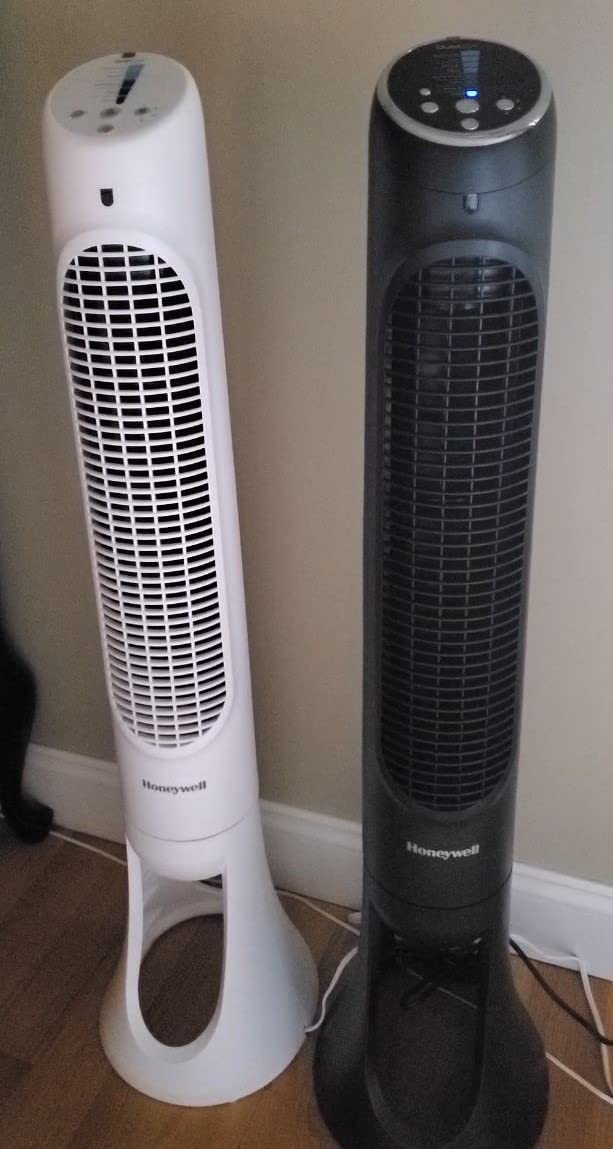 Honeywell QuietSet Whole Room Tower Fan, Oscillating Tower Fan with Remote, Black, HYF290B | 8 Enhanced Powerful and Quiet Fan Settings, Oscillating Airflow, Auto Timer, Slim Space-Saving Design with Remote Control customer photo 2