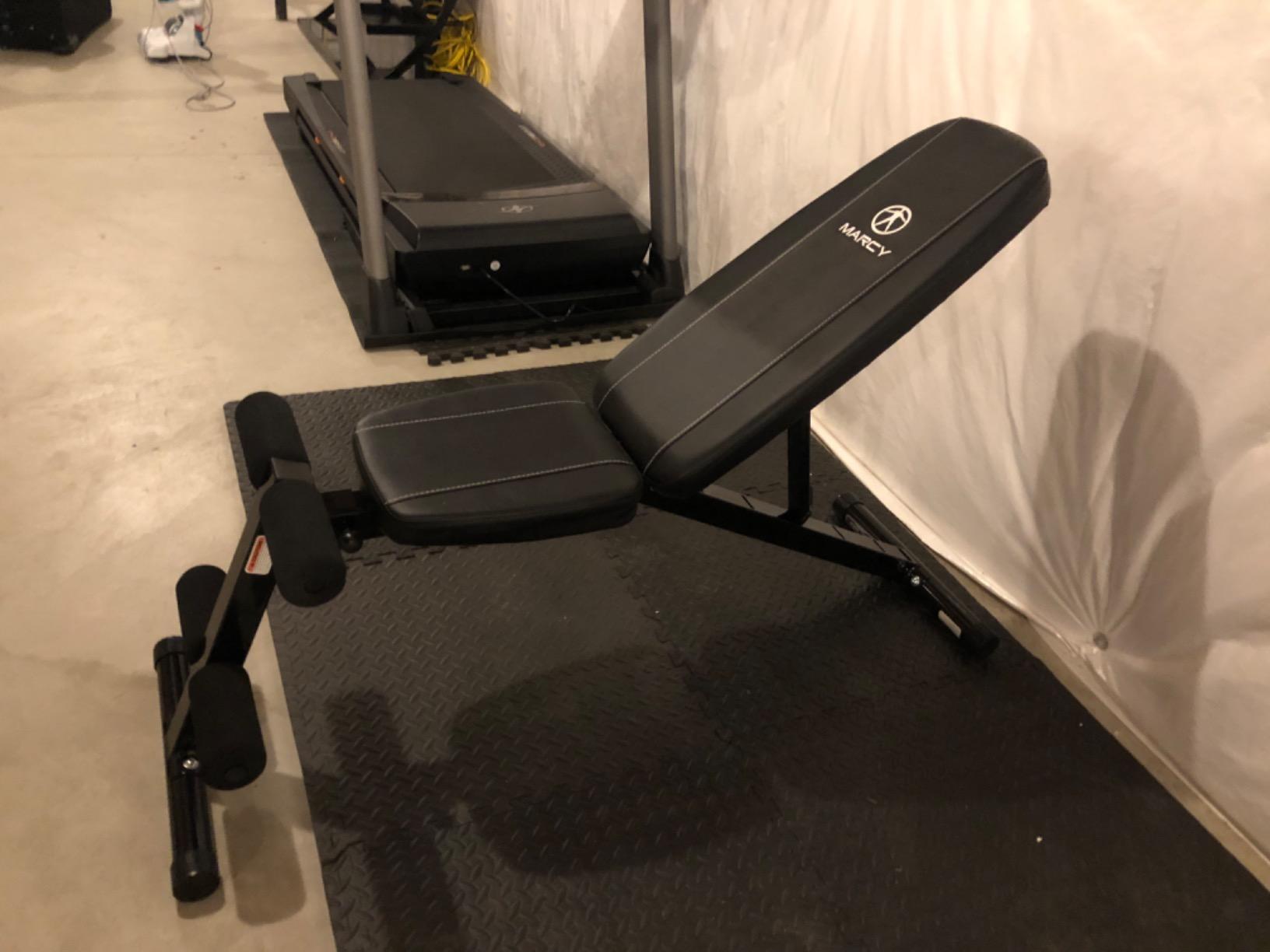 Marcy Multi-Position Adjustable Utility Bench for Home Gym Weightlifting and Strength Training customer photo 2