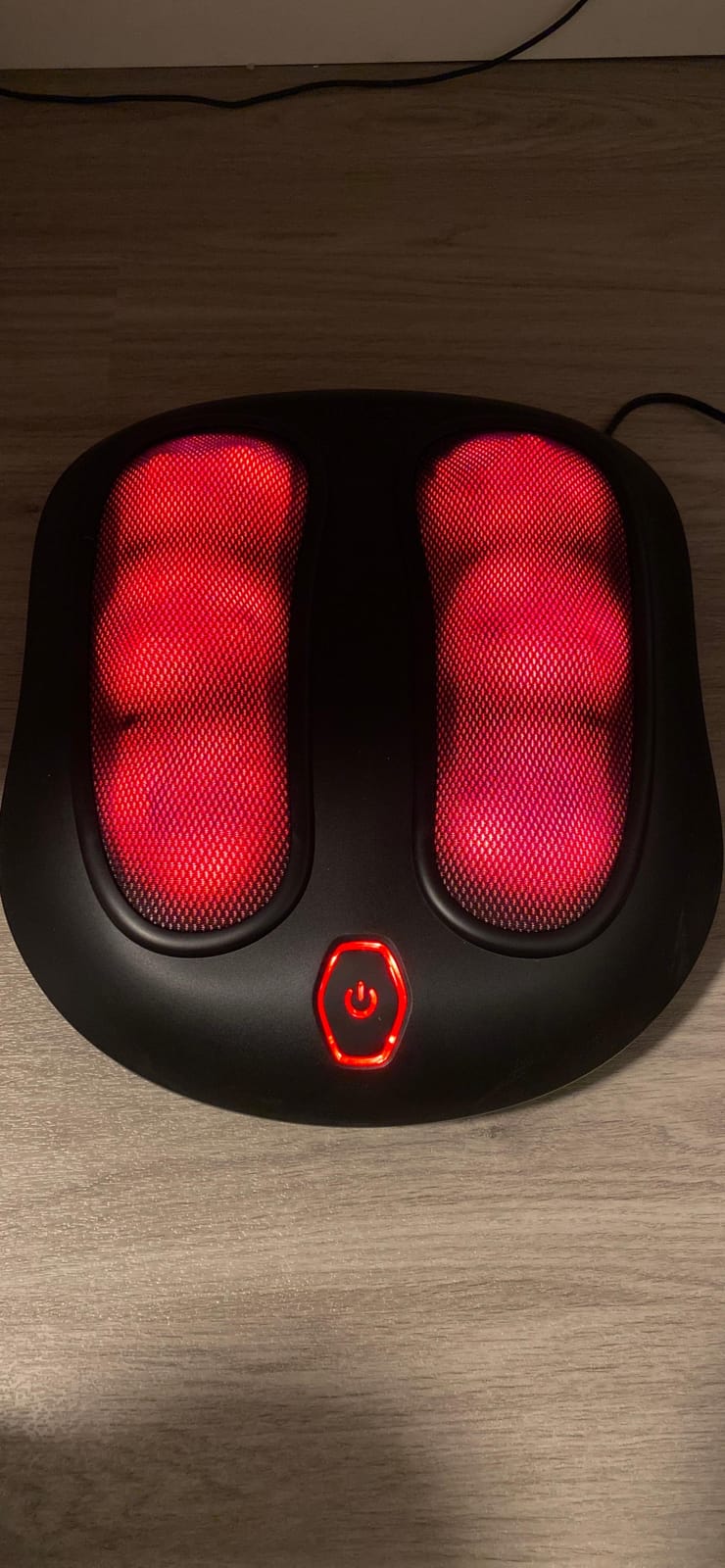 Nekteck Foot Massager with Heat, Shiatsu Heated Electric Kneading Foot Massager Machine for Neuropathy, Plantar Fasciitis, Feet Massage for Pain Relief, Circulation, Ideal Gifts for Man Woman Her Him customer photo 1