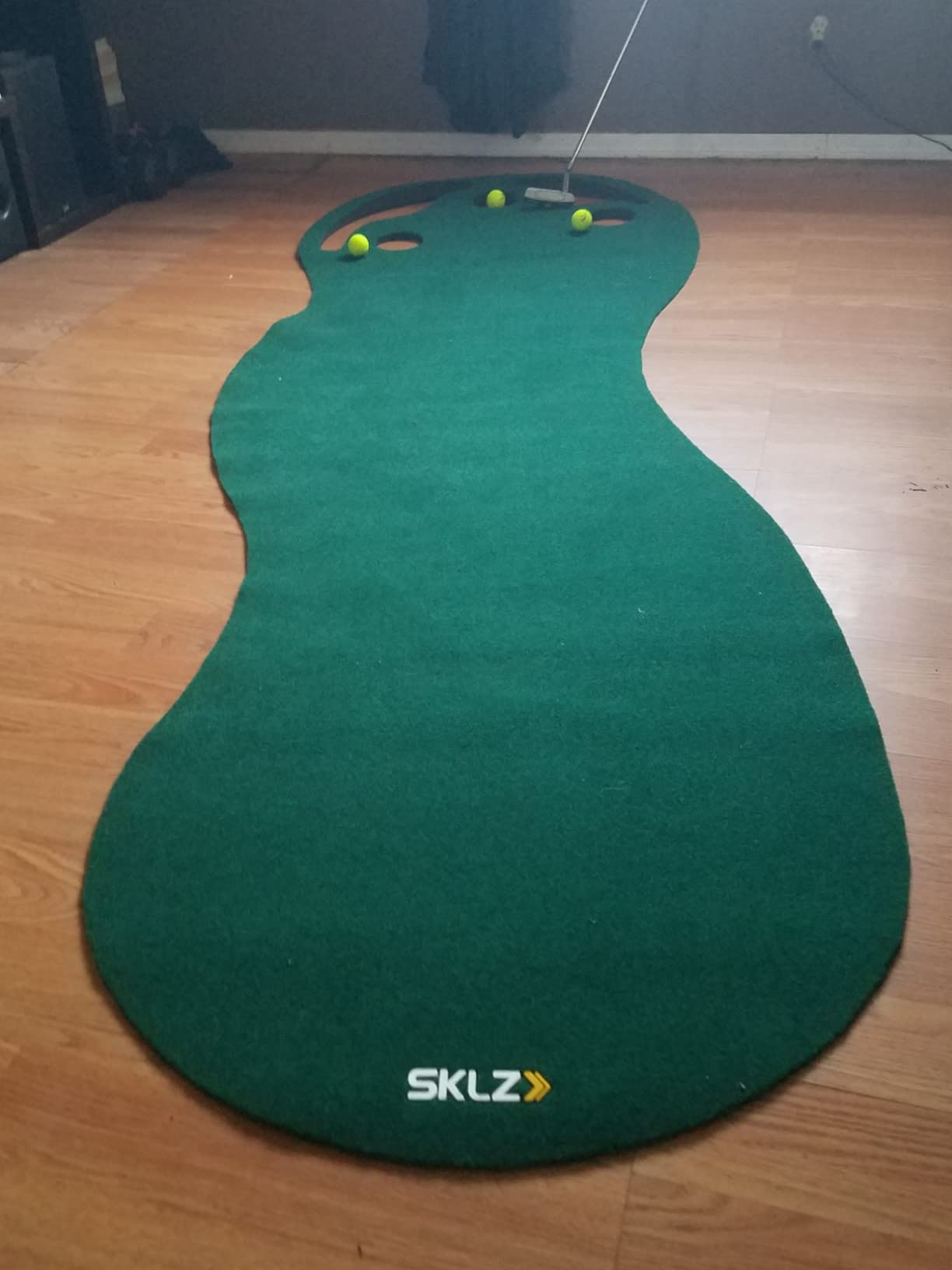 SKLZ Putting Green: Perfect Your Golf Skills with Realistic Home Practice customer photo 2