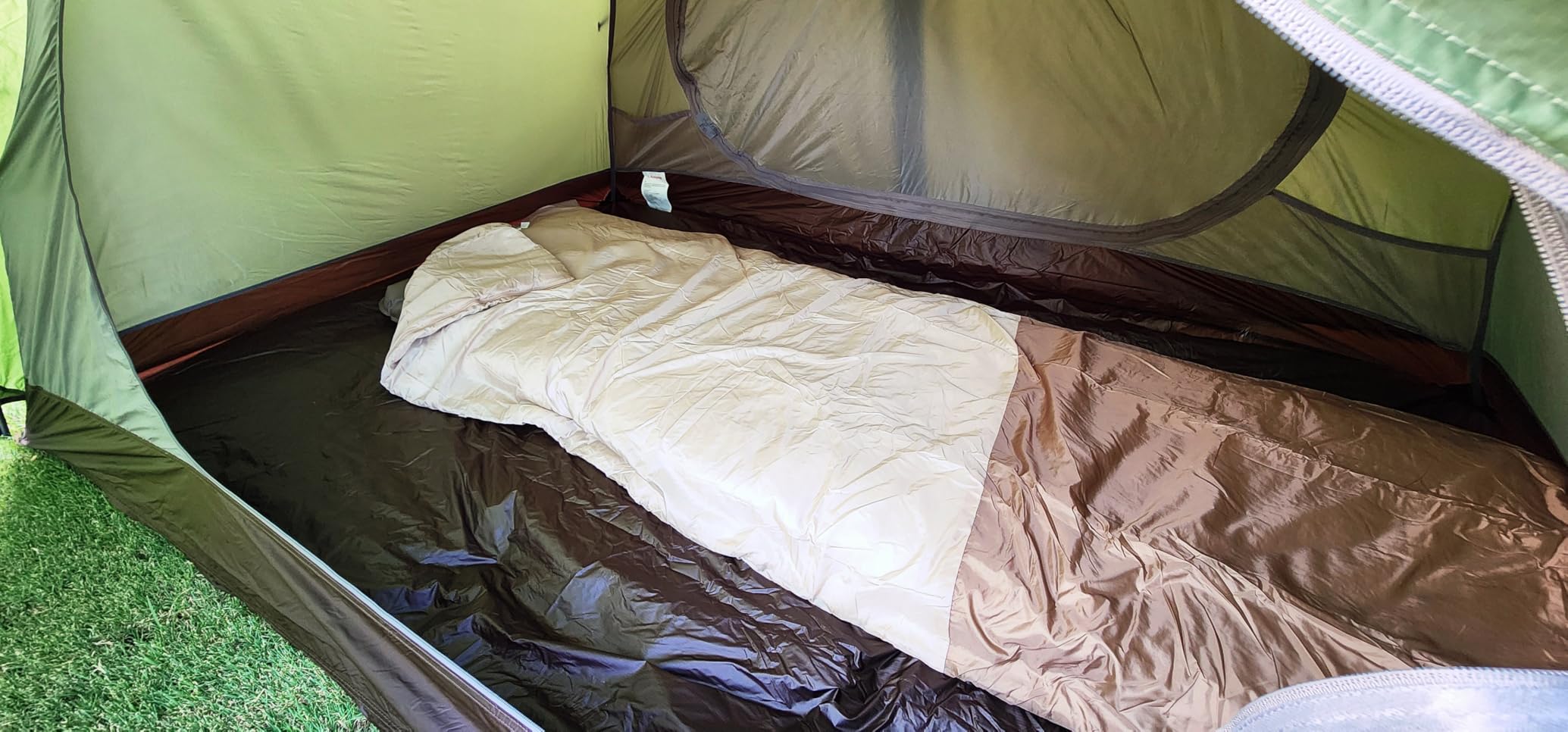 Naturehike Lightweight Compact Sleeping Bag, 59°F/32°F Envelope Ultralight Backpacking Sleeping Bag Portable, Waterproof with Compression Sack for Cold&Warm, Camping, Traveling, Hiking customer photo 2