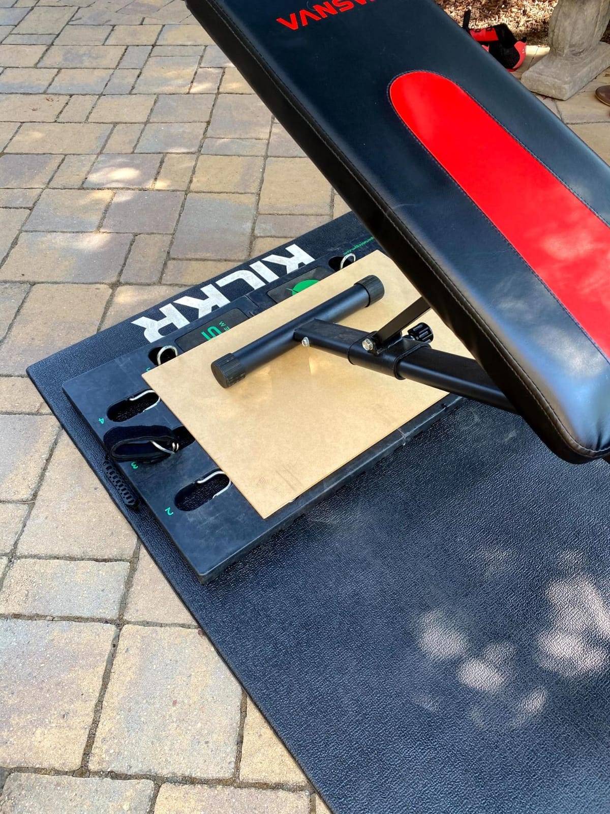 BodyBoss Home Gym 2.0 - Full Portable Gym Home Workout Package, Includes a Set of Resistance Bands (2) - Collapsible Resistance Bar, Handles + More- Full Body Workouts for Home, Travel or Outside customer photo 1