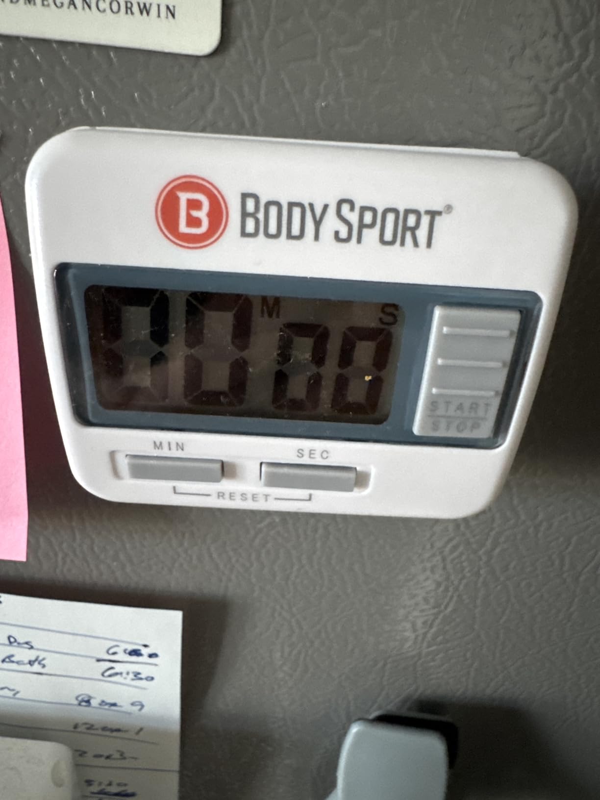Body Sport Digital Timer Stopwatch for Fitness & Exercise Routines - Easy to Use, Battery Operated, Multifunctional Time Tracker for Home, Gym, Kitchen, Classroom, and Office Settings customer photo 2