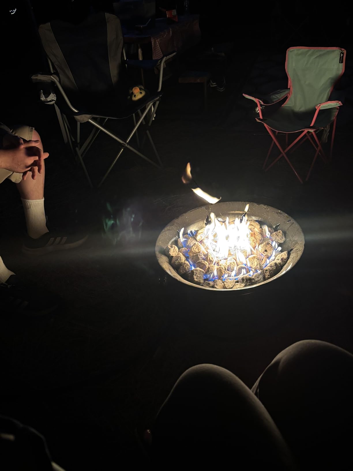 Outland Living Portable Propane Fire Pit, 21-inch, 58,000 BTU with Fire Pit Cover & Carry Kit, Smokeless Gas Firebowl | Perfect for Camping, Patio, Backyard, Tailgating, Deck, RV| Black 863 Cypress customer photo 2