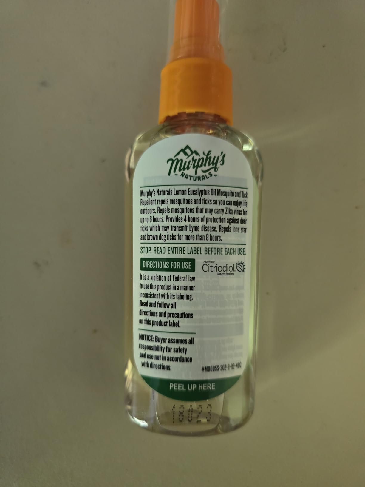 Murphy's Naturals Mosquito & Tick Bug Repellent Spray, 4 fl oz (Pack of 2) | 30% oil of lemon eucalyptus, EPA-registered & DEET-free; protects skin & gear up to 6 hours customer photo 1