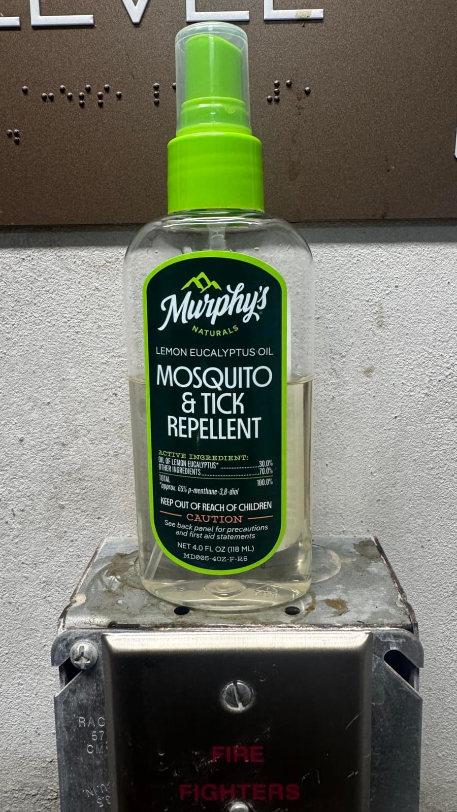 Murphy's Naturals Mosquito & Tick Bug Repellent Spray, 4 fl oz (Pack of 2) | 30% oil of lemon eucalyptus, EPA-registered & DEET-free; protects skin & gear up to 6 hours customer photo 2