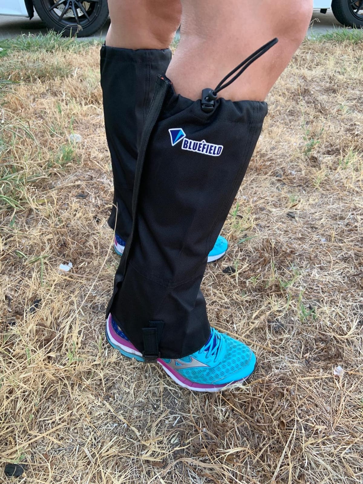 Azarxis Hiking Gaiters for Outdoor Hunting Walking Backpacking Women Men Ankle Leg Guard Boot Legging Cover Snow Waterproof customer photo 1